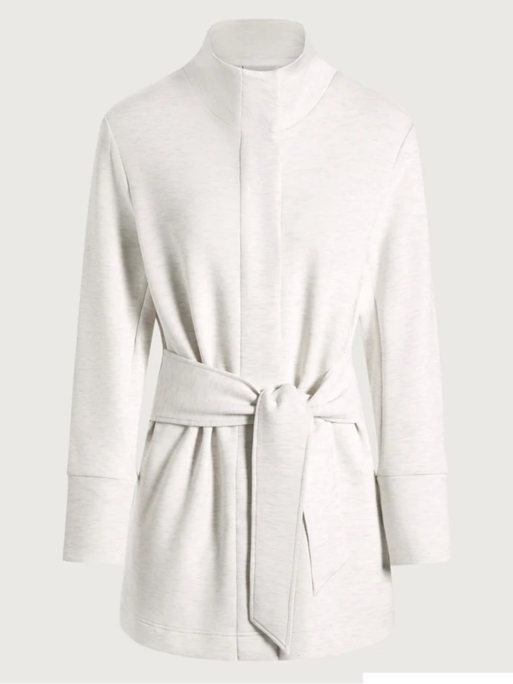 Varley Anset Women's White Belted Cozy Robe Jacket M & L